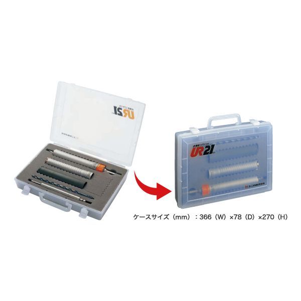 (LINEクーポン有)ユニカ UR21-VFA032ST UR21 クリアケースセット 配管工事用セット 口径 mm ：32 UR21VFA032ST