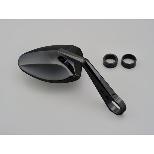 ティン柴 楽天市場】96693 DAYTONA デイトナ HIGHSIDER バーエンドミラー