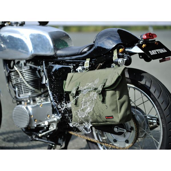 (LINEクーポン有)デイトナ DAYTONA 98912 Henlybegins DHS－9 防水サドルバッグMIL ヘンリービギンズ バイク用 HB キャリアHENLYBEGINS