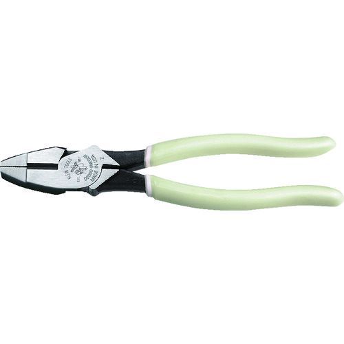 【即納在庫品】「直送」ＫＬＥＩＮ D20009NEGLW 強力型ペンチ　偏芯タイプ　２５０ｍｍ　蓄光タイプ