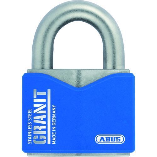 【即納在庫品】「直送」ＡＢＵＳ GRANIT 37ST/55 屈強シリンダー南京錠　ＧＲＡＮＩＴ　３７ＳＴ／５５