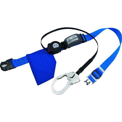 【即納在庫品】「直送」タイタン OT-SLN505-SB ＲＥＥＬＯＣＫ Ｓ２ＮＥＯライト ロック装置付巻取器式胴ベルト スカイブルー ワンタッチバックル