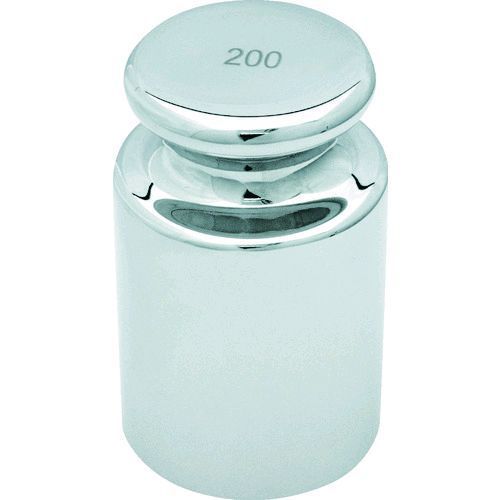 【即納在庫品】「直送」ＴＲＵＳＣＯ MLCF1-200G ＯＩＭＬ 円筒分銅 Ｆ１級 ２００ｇ