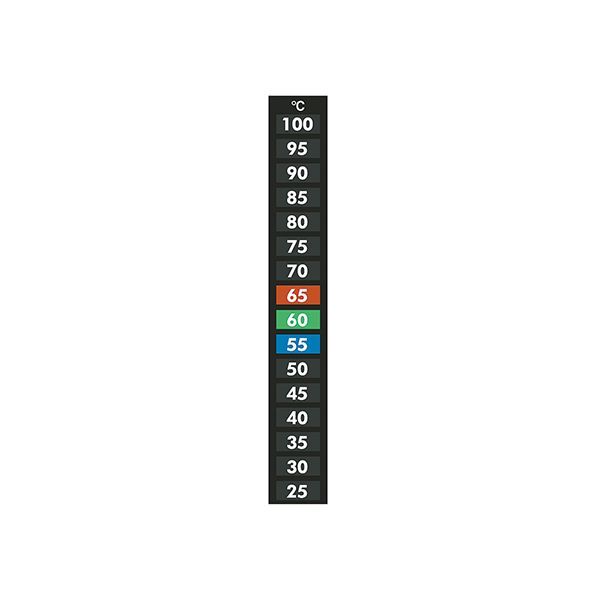 (LINEクーポン有)アズワン 3-9299-01 室内液晶温度シール 16LR25 10枚【1ケース(10枚入)】 3929901