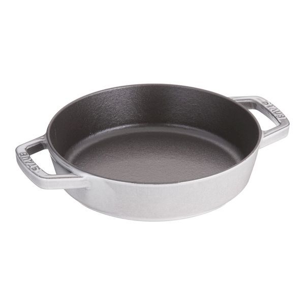(LINEクーポン有)ASTN303 ストウブ ラウンド 両手フライパン 40511&minus;660 20cmGR｜iDECA　店