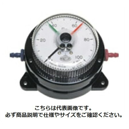 (LINEクーポン有)WO-81FS 3E 山本電機製作所 マノスターゲージ KPA単記 WO81FS3E