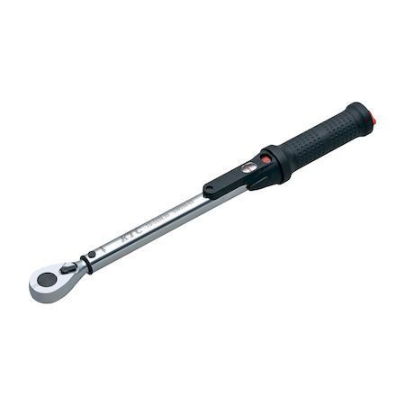 KTC 京都機械工具 GW050-03 差込角９．５ｍｍ プレセット型トルクレンチ トルク調整範囲１０～５０Ｎ・ｍ 全長３７４．９ｍｍ