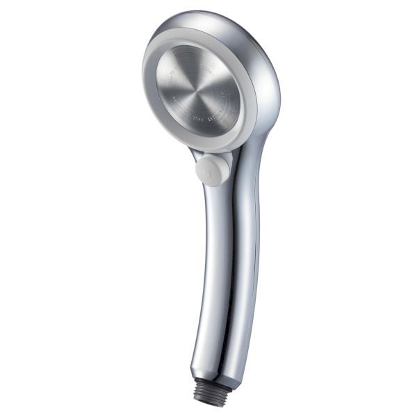 (LINEクーポン有)三栄水栓 SANEI 4973987648137 レイニーメタリック ホワイト 節水シャワーヘッド PS313－81XA C