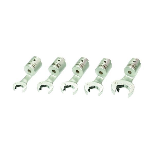 【即納在庫品】「直送」前田金属工業 TONE 12DRSQ50 差替式トルクレンチ用交換クイックスパナヘッドセット Ｔ１２Ｄシリーズ ５点セット