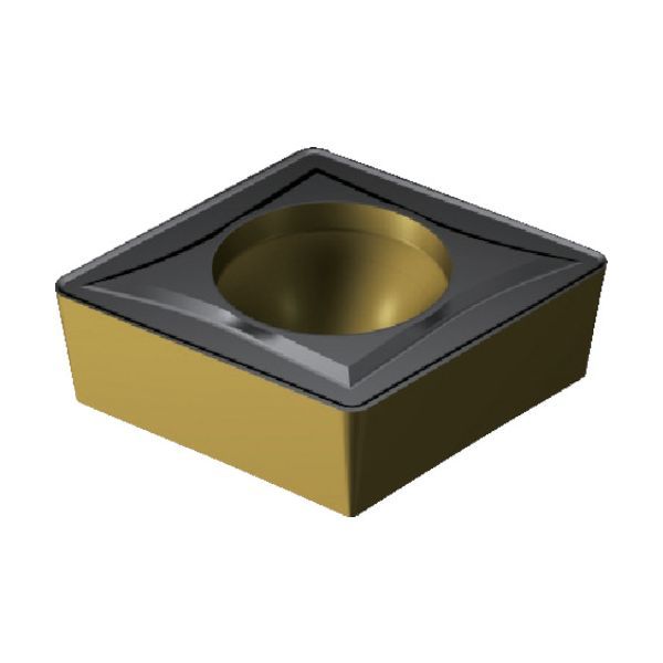 【即納在庫品】「直送」サンドビック CCMT 09 T3 08-UR（4335） 【10個入】 コロターン107 旋削用ポジチップ 122 4335