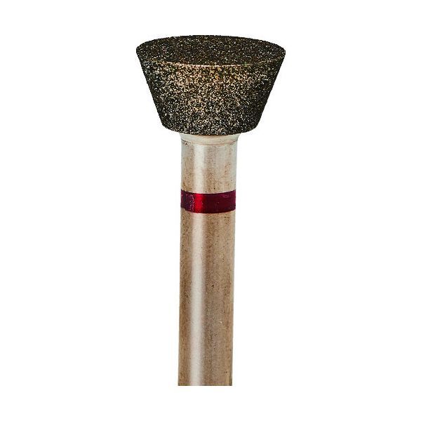 【即納在庫品】「直送」ナカニシ 13376 電着CBNバー 逆テーパー ＃120 刃径16×45L