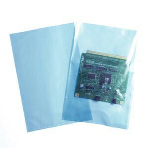 【個数：1個】 3S-3545 無添加帯電防止規格袋（スリップタイプ・ブルー）0.05×350×450mm 500枚入り