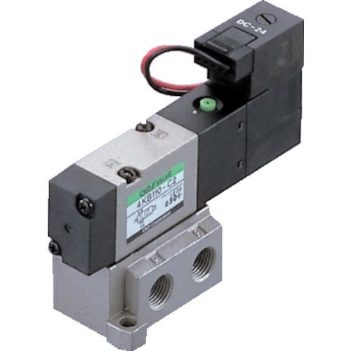 (LINEクーポン有)【即納在庫品】「直送」ＣＫＤ 4KB410-10-AC200V ４Ｋシリーズパイロット式５ポート弁セレックスバルブ １２Ｃ ｄｍ の３乗 ／ Ｓ・ｂａｒ ／音速コンダクタンス 4 4KB41010AC200V 音速コンダクタンス