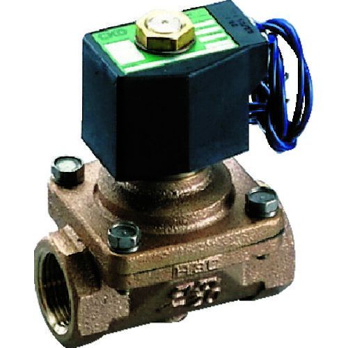 【即納在庫品】「直送」ＣＫＤ ADK11-15A-02C-AC100V パイロットキック式２ポート電磁弁 マルチレックスバルブ １００ ＭＭ２ ／有効断面積 ADK1115A02CAC100V