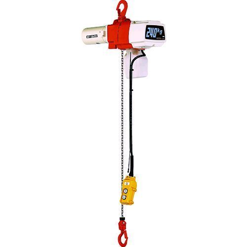 【即納在庫品】「直送」キトー EDX24S 電気チェーンブロック セレクト １速形 単相２００Ｖ ２４０ｋｇ×３ｍ