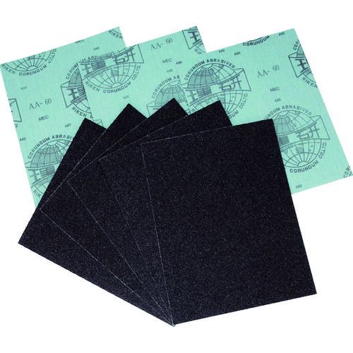 【即納在庫品】「直送」理研コランダム 10-0-228X280-100 【50個入】 研磨布 幅２２８ｍｍ 長さ２８０ｍｍ ＃１００