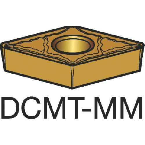 【即納在庫品】「直送」SV DCMT 11 T3 08-MM 2025 【10個入】 一般旋削チップCOAT (10個入)