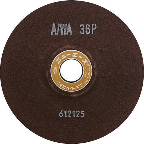 【即納在庫品】「直送」ＮＲＳ NA1506-A36P 【25個入】オフセット型研削砥石 ニューエース １５０×６×２２ Ａ／ＷＡ３６Ｐ
