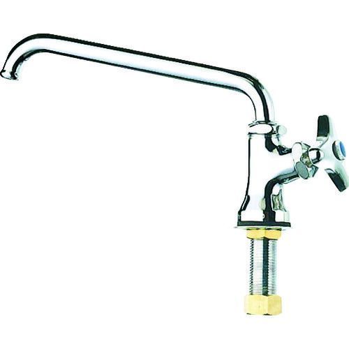 【即納在庫品】「直送」三栄水栓製作所 SANEI A57J-13 立形上向自在水栓