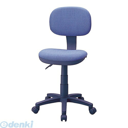 ナカバヤシ 84212 OAチェア 肘なしタイプ CGN−101B ブルー|iDECA 店