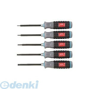 (LINEクーポン有)KTC 京都機械工具 工具 TD1H5 樹脂柄ヘキサゴンドライバセット 5本組 TD-1H5 ケイティーシー KYOTO TOOL