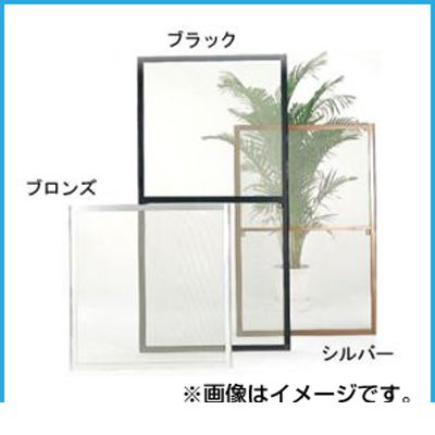 (LINEクーポン有)【個数：1個】川口技研 KB-WLL ＯＫ組立アミド 幅特大 ブロンズ 187×144cm KBWLL