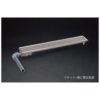 シマブン GSGY-10L2000-F 直送 代引不可・他メーカー同梱不可 小川くん 玄関排水ユニット GS 横抜き仕様 プレーンタイプ 長さ1985&times;幅94 GSGY10L2000F｜iDECA　店