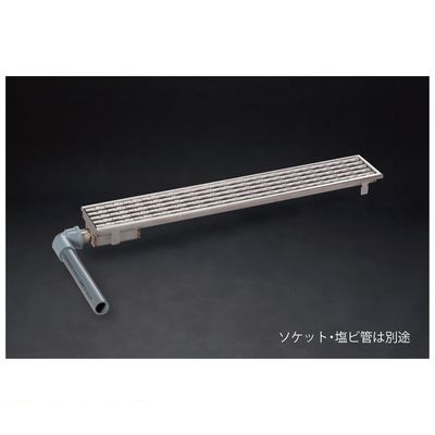 シマブン GSGY-15L900-D 直送 代引不可・他メーカー同梱不可 小川くん 玄関排水ユニット GS 横抜き仕様 ノンスリップタイプ 長さ886&times;幅144 GSGY15L900D｜iDECA　店