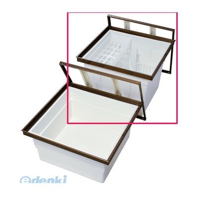 (LINEクーポン有)吉川化成 6001BDJTKS 直送 代引不可・他メーカー同梱不可 アルミ枠 床下収納庫 一般スタンダードタイプ・600角タイプ・深型【TKスペーサー仕様】