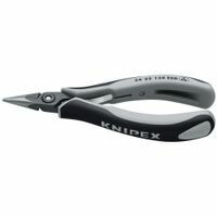 (LINEクーポン有)【即納在庫品】「直送」クニペックス KNIPEX 3422-130ESD ESD精密用プライヤー 半丸輸入 工具 3422130ESD ESD精密用プライヤー 半丸