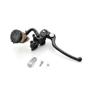 (LINEクーポン有)デイトナ DAYTONA 95654 NIISSIN ラジアルブレーキマスターシリンダー φ19mm ブラック／ブラック 【スモークタンク】 ブラックレバー ブラックボディ NISSIN