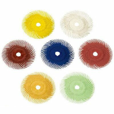 【即納在庫品】「直送」3M BRDISC2203X38 ラジアル・ブリッスルディスク #220 赤茶 76.2mm 40入