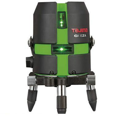 (LINEクーポン有)TJMデザイン タジマ GZA-KYR GEEZA&minus;KYR GZAKYR TAJIMA レーザー墨出し器 グリーンレーザー墨出し器 タジマツール 本体のみ｜iDECA　店