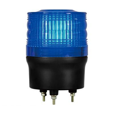 (LINEクーポン有)【個数：1個】日恵 VL09R-D24WB 直送 代引不可・他メーカー同梱不可 LED回転灯φ90 ニコトーチ・90【青】 ワイド電源 DC12V～24VVL09RD24WB
