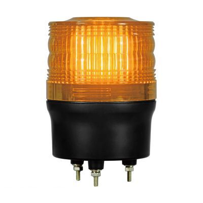 (LINEクーポン有)【個数：1個】日恵 VL09R-D24XY 直送 代引不可・他メーカー同梱不可 LED回転灯φ90 ニコトーチ・90【黄】 ワイド電源 DC12V～24V ブザー付VL09RD24XY