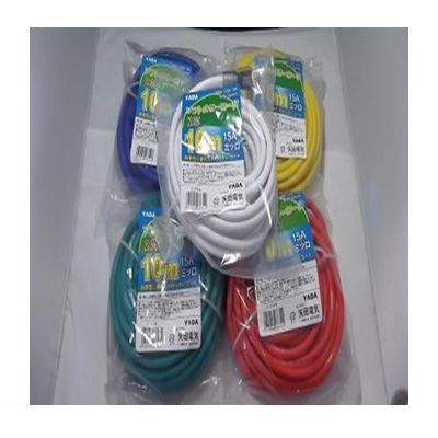 (LINEクーポン有)矢田電気 SEC-20G ソフトカラーコード2芯3芯兼用 20m 緑SEC20G