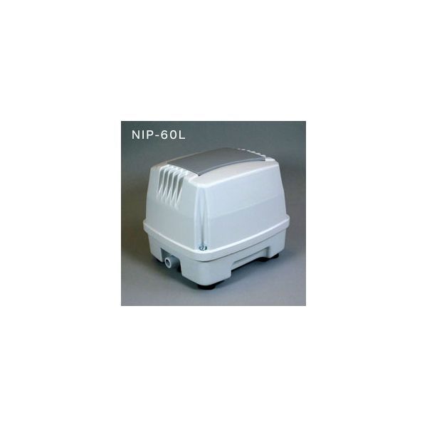 楽天市場】電磁式エアーポンプ 40L NIP-40L ホワイト 電磁式