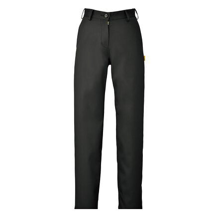 (LINEクーポン有)4930269157510 SMART WORK WEAR SW112 レデイーステーパードチノパンツ 色：ブラツク サイズ：7