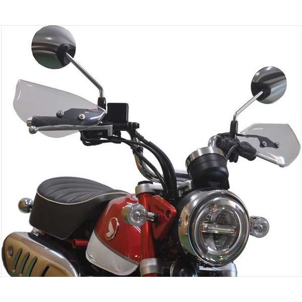 (LINEクーポン有)【受注生産品 納期-約1ヶ月】旭精器 AF-ASAHI M1-01 ナックルバイザー クリアー M101