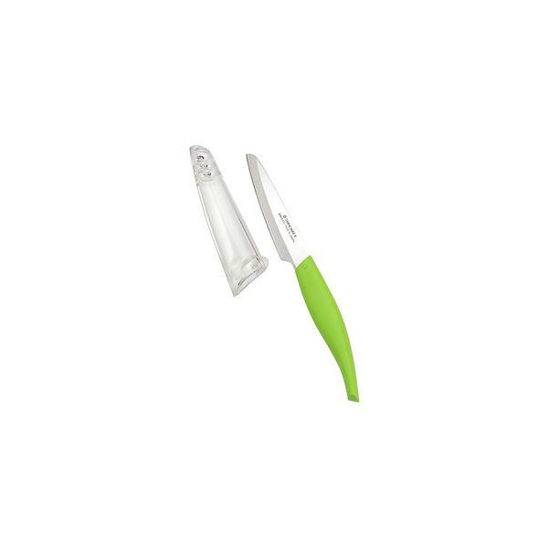4971884060335 【18個入】 フレッシュカラー 鞘付フルーツナイフ FC−103 グリーン【キャンセル不可】|iDECA 店