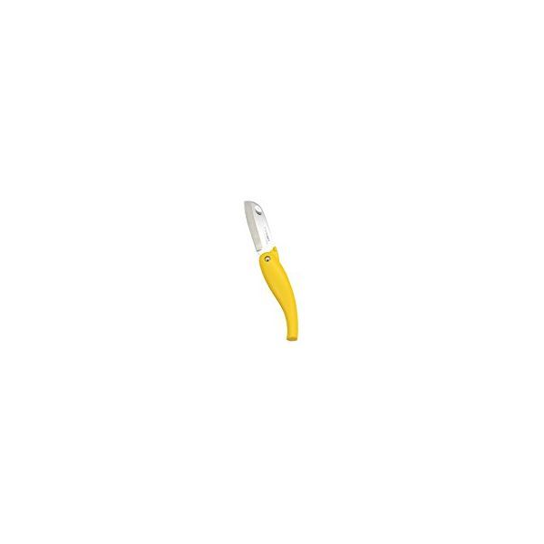 4971884060434 フレッシュカラー 折込フルーツナイフ FC−104 イエロー
