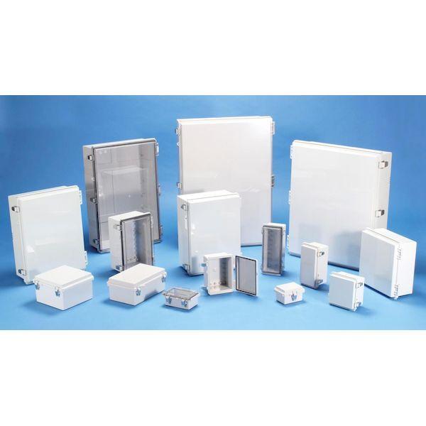 (LINEクーポン有)タカチ電機工業 BCPC507025S 直送 代引不可・他メーカー同梱不可 防水・防塵開閉式ポリカーボネートプラボックス