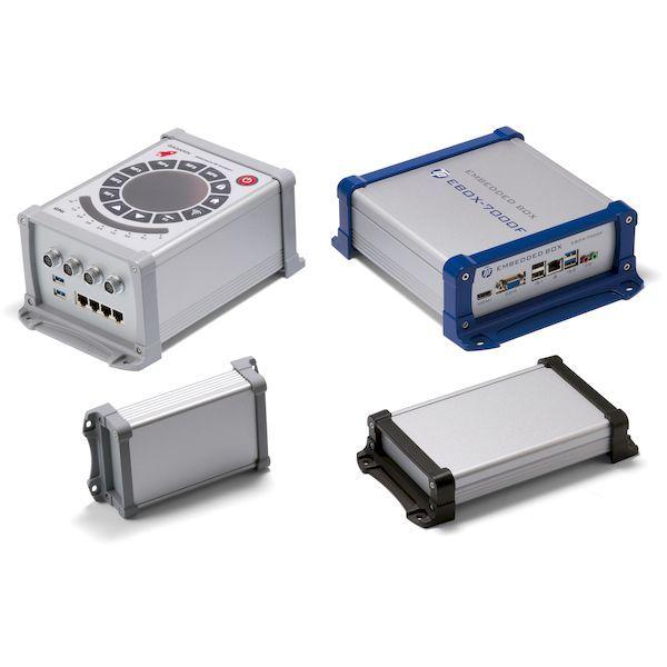 (LINEクーポン有)タカチ電機工業 EXEF24-9-29SB 直送 代引不可・他メーカー同梱不可 フランジ足付アルミケース EMCシールドタイプ EXEF24929SB