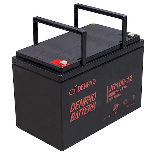 (LINEクーポン有)電菱 DENRYO JR100-12 直送 代引不可・他メーカー同梱不可 バッテリー JR10012
