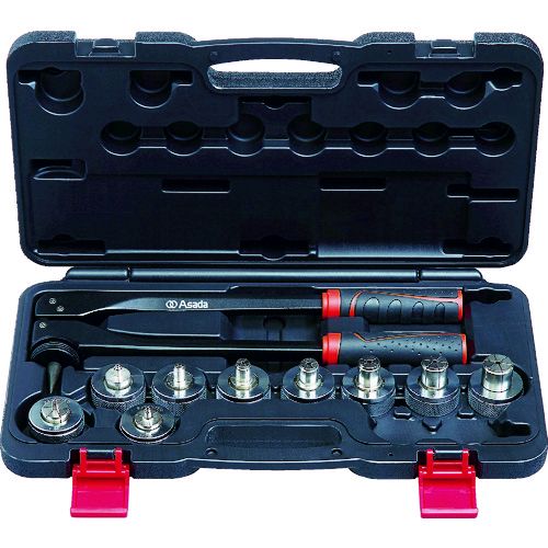 【即納在庫品】「直送」アサダ CT201 エキスパンダＡセット tr-8247829 エキスパンダー 824-7829 CT201アサダ 銅管の拡管工具 TRアサダ 1S