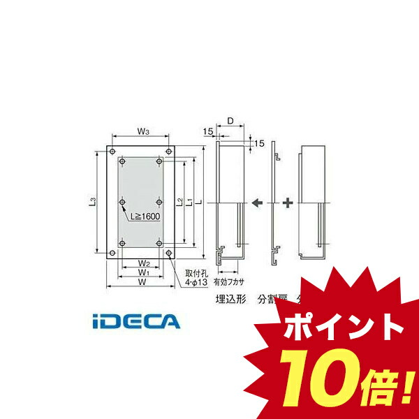 半額品 楽天市場 Kv 盤用キャビネットｎｅ型 扉 埋込形 ポイント10倍 Ideca 楽天市場店 爆安プライス Test Ccas Lk