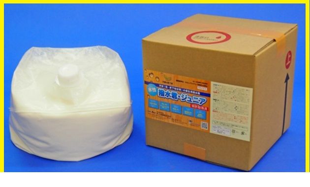 【個人宅配送不可】【個数：1個】水上金属 SOA-HJR10 直送 代引不可・他メーカー同梱不可 【天使の床下地】 撥水君ジュニア 10L【撥水材10L】 SOAHJR10｜iDECA　店