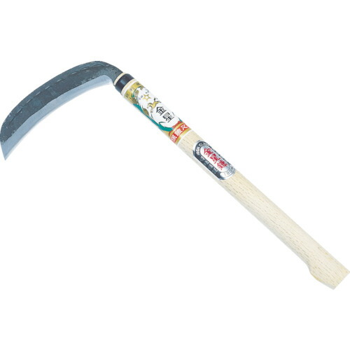 【即納在庫品】「直送」ＧＳ 120273 木鎌 きかま 金星Ａ級諸刃木鎌 刃長１８０ｍｍ 全長４３０ｍｍ キンボシ 柄付 KINBOSHI ガーデニング 園芸 工具 農業 農具 道具 金星A級木鎌 180ミリ 金星木鎌