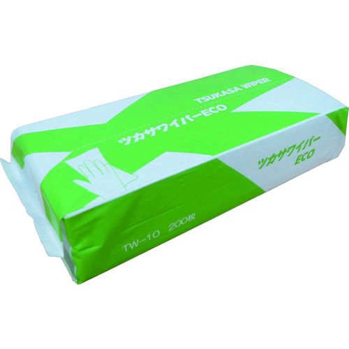 【即納在庫品】「直送」ツカサ TW-10 ワイパーＥＣＯ ペーパータオル ＴＷ－１０ 再生紙 レギュラー TW10