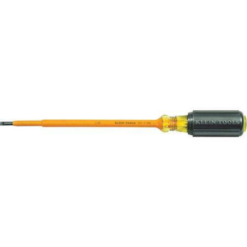 (LINEクーポン有)【即納在庫品】「直送」ＫＬＥＩＮ 6017INS 絶縁マイナスドライバー ５．０Ｘ１８０ TOOLS社 クラインツールズ mm